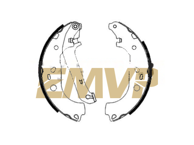 TY4466 Brake Shoe Set