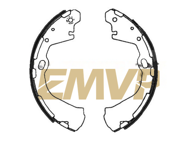 TY4832 Brake Shoe Set