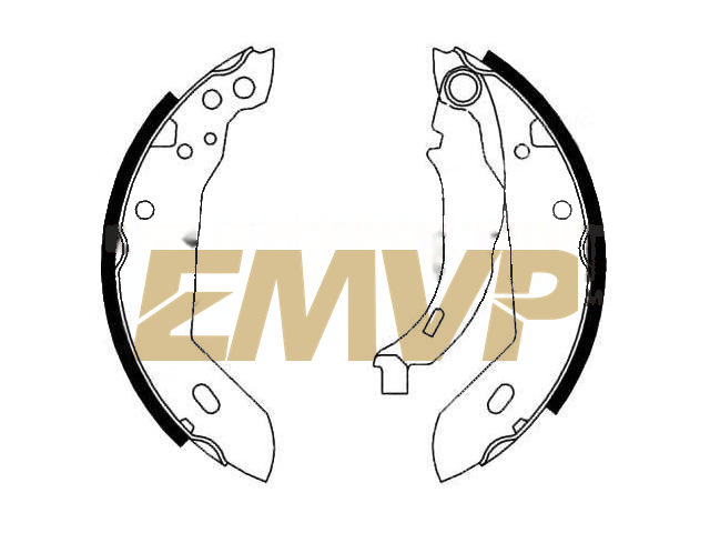 TY1172 Brake Shoe Set