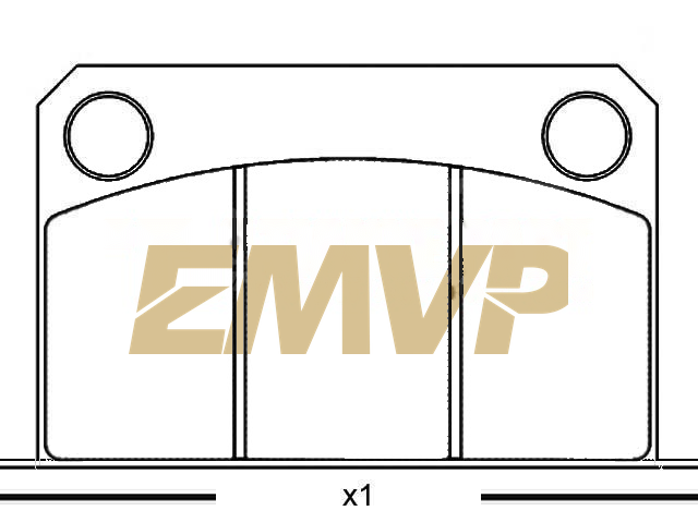TY1090 Brake Pad Set