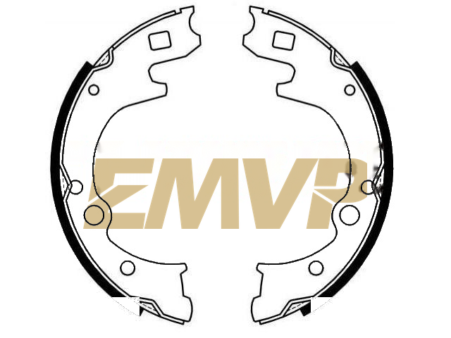 TY7970 Brake Shoe Set