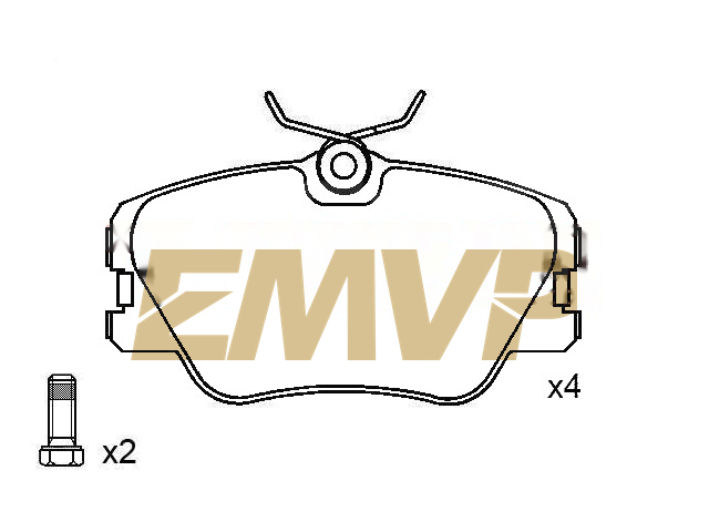 TY9492 Brake Pad Set