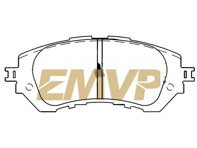 TY6071 Brake Pad Set