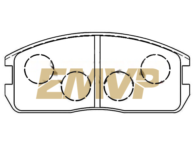 TY8425 Brake Pad Set