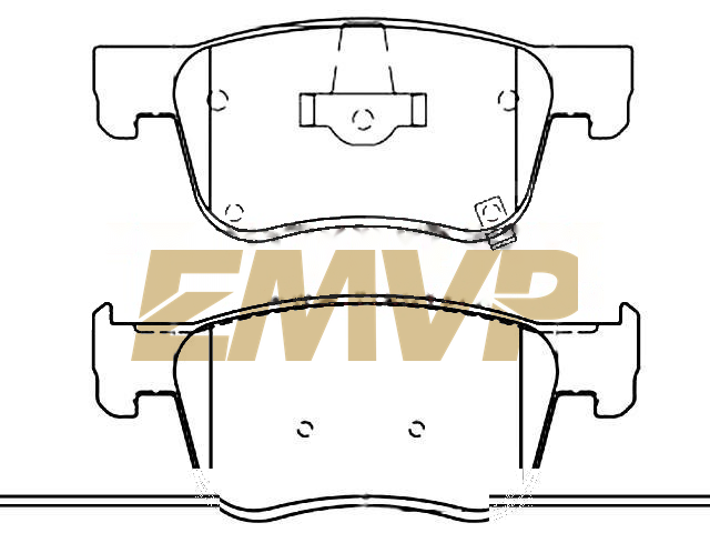 TY9382 Brake Pad Set
