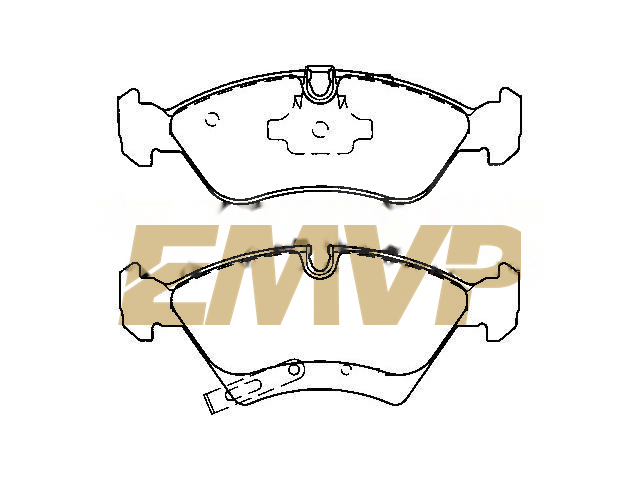 TY4683 Brake Pad Set
