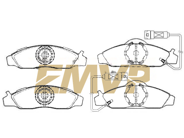 TY1226 Brake Pad Set