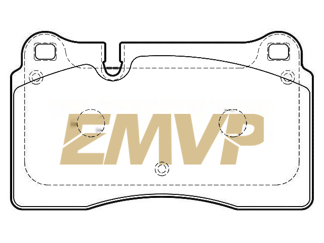 TY9765 Brake Pad Set