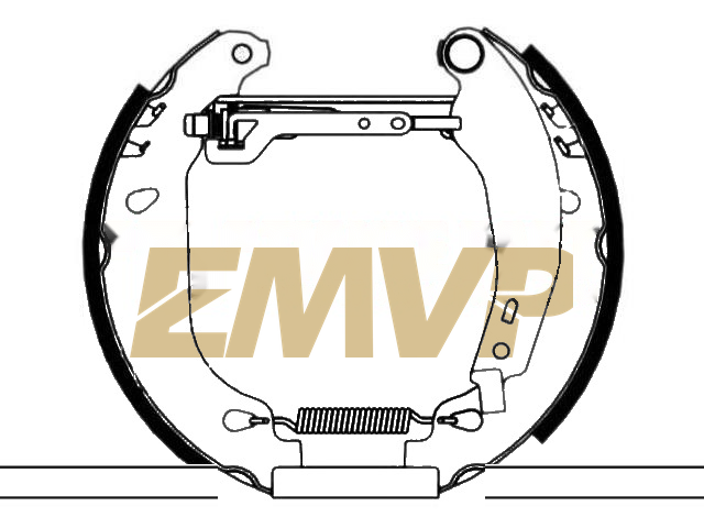 TY2428 Brake Shoe Set