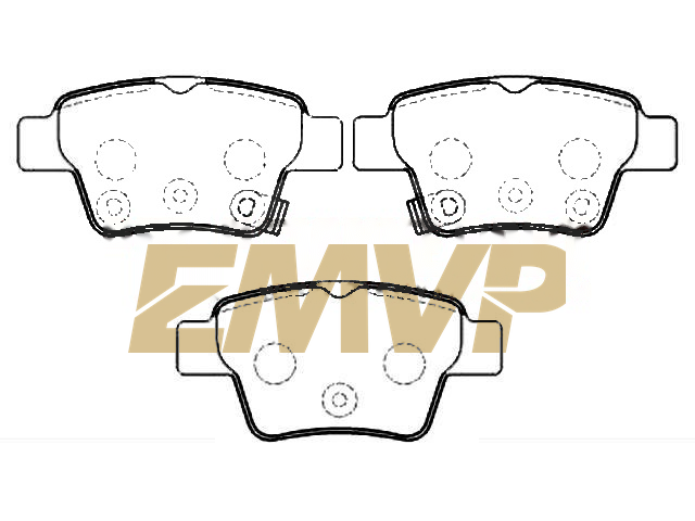 TY5348 Brake Pad Set