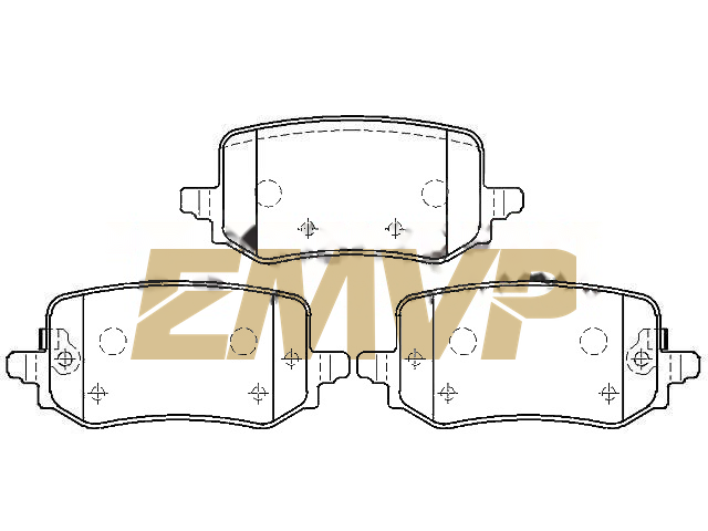 TY6169 Brake Pad Set