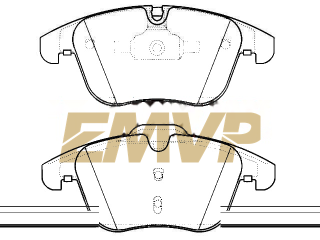TY3632 Brake Pad Set