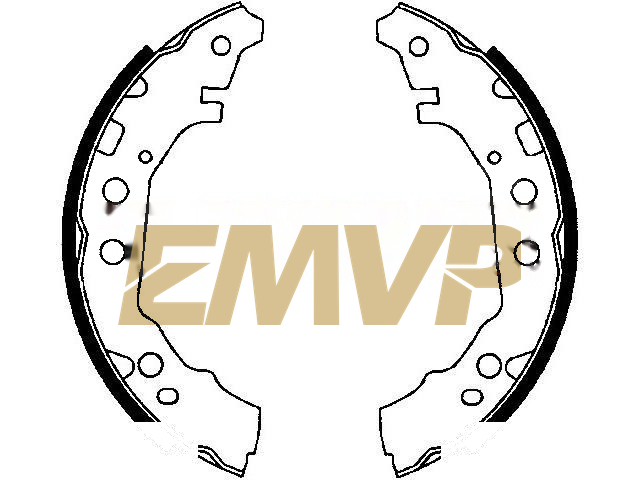 TY4663 Brake Shoe Set
