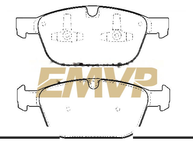 TY2602 Brake Pad Set