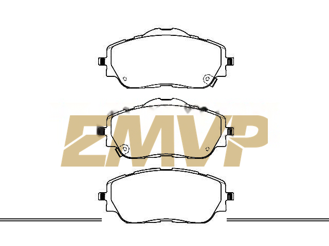TY7795 Brake Pad Set