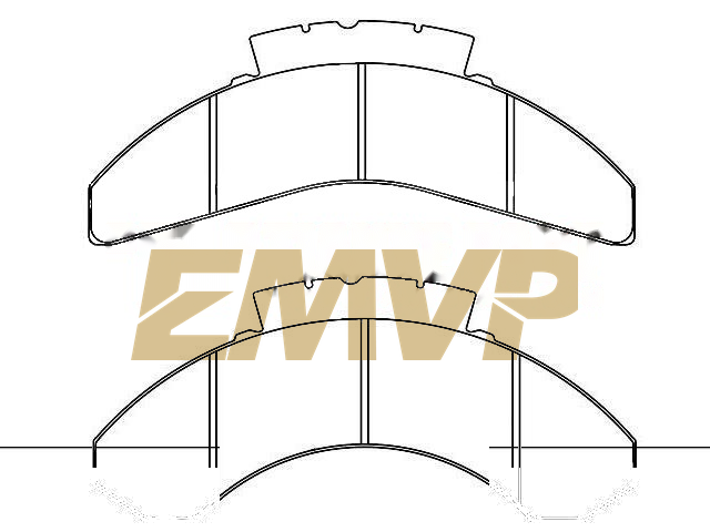TY4640 Brake Pad Set