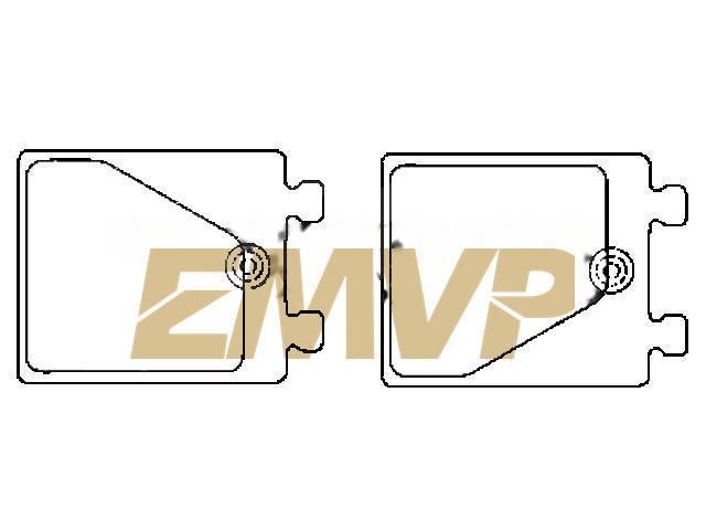 TY6294 Brake Pad Set