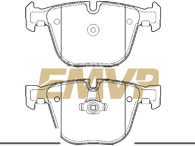 TY6106 Brake Pad Set