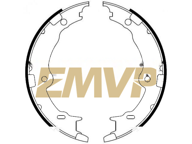 TY9293 Brake Shoe Set