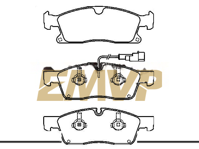 TY8208 Brake Pad Set