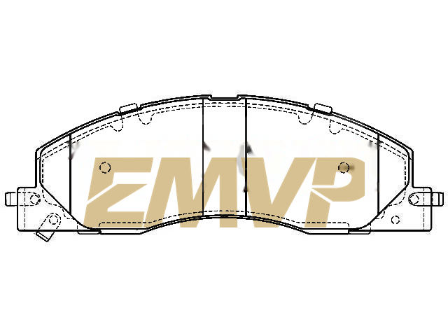 TY0418 Brake Pad Set