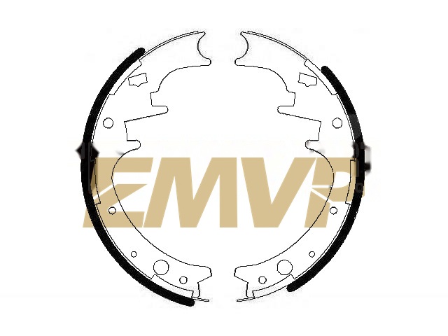 TY4686 Brake Shoe Set