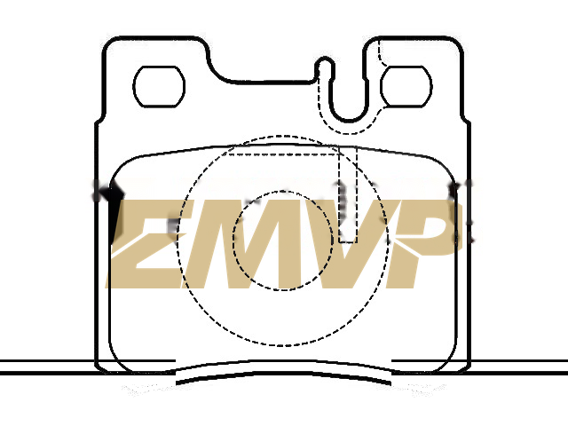 TY8784 Brake Pad Set