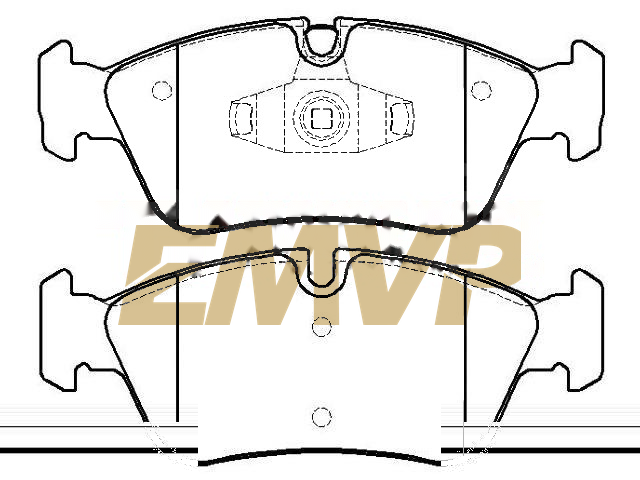 TY6034 Brake Pad Set