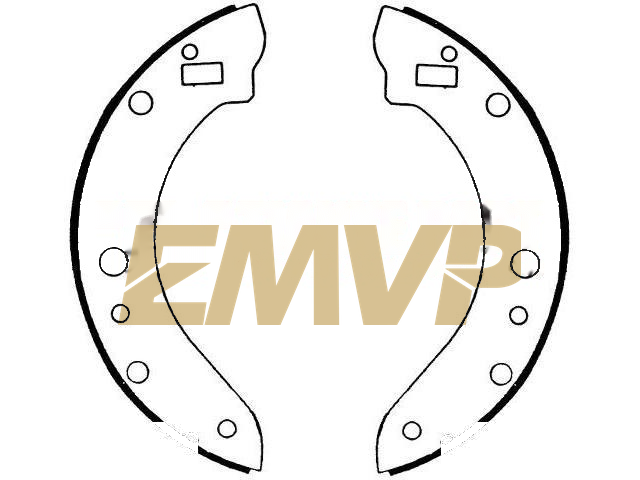TY1127 Brake Shoe Set