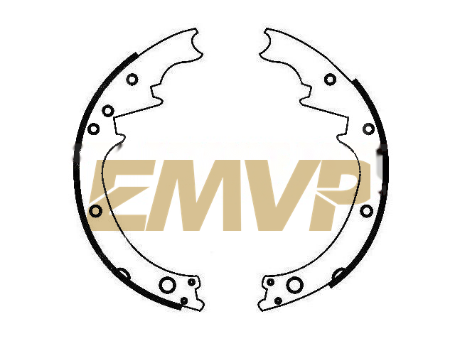 TY6919 Brake Shoe Set