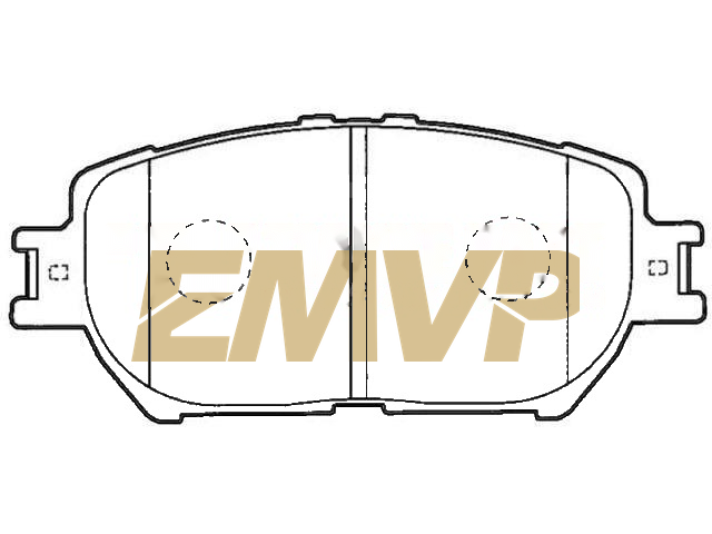 TY4412 Brake Pad Set