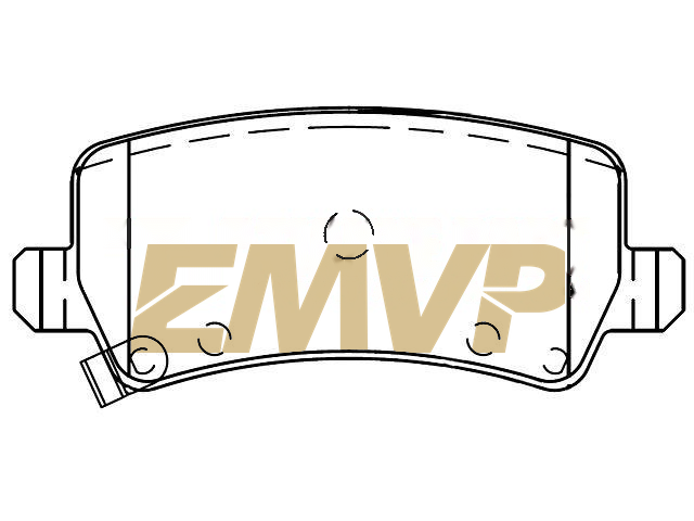 TY3952 Brake Pad Set