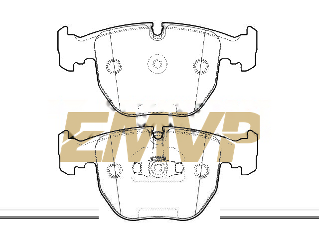 TY4524 Brake Pad Set
