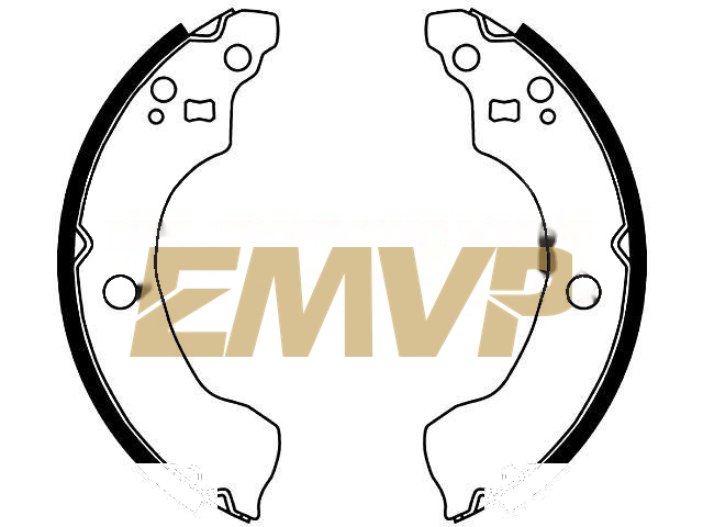 TY7435 Brake Shoe Set