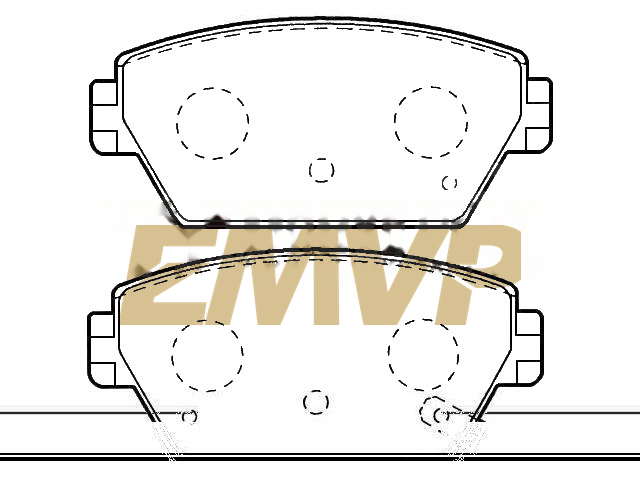 TY3348 Brake Pad Set