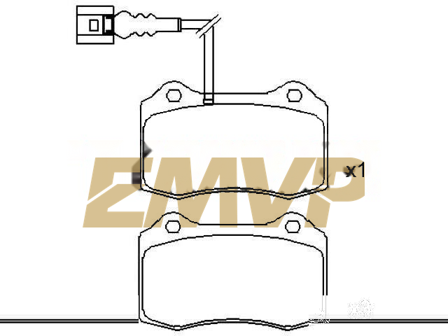 TY0105 Brake Pad Set