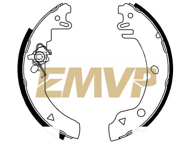TY3705 Brake Shoe Set