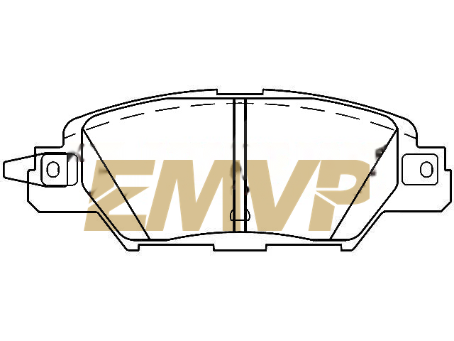 TY0092 Brake Pad Set