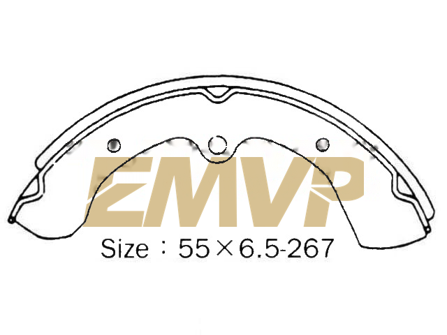 TY8211 Brake Shoe Set