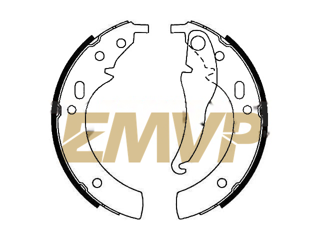 TY1999 Brake Shoe Set
