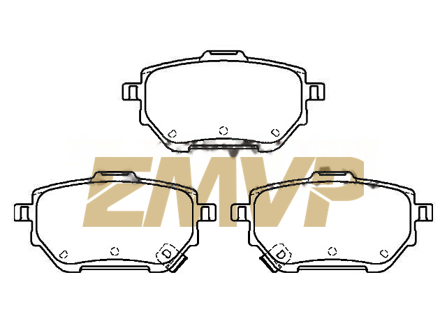 TY2441 Brake Pad Set