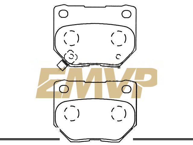 TY3542 Brake Pad Set