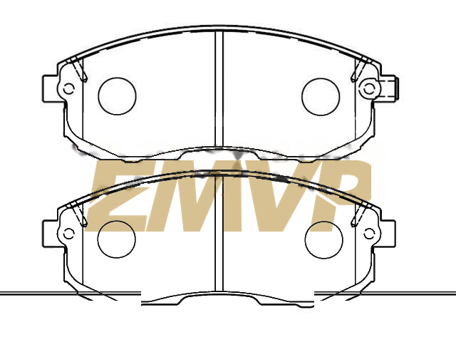 TY3127 Brake Pad Set