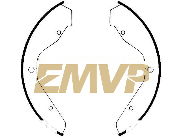 TY8668 Brake Shoe Set