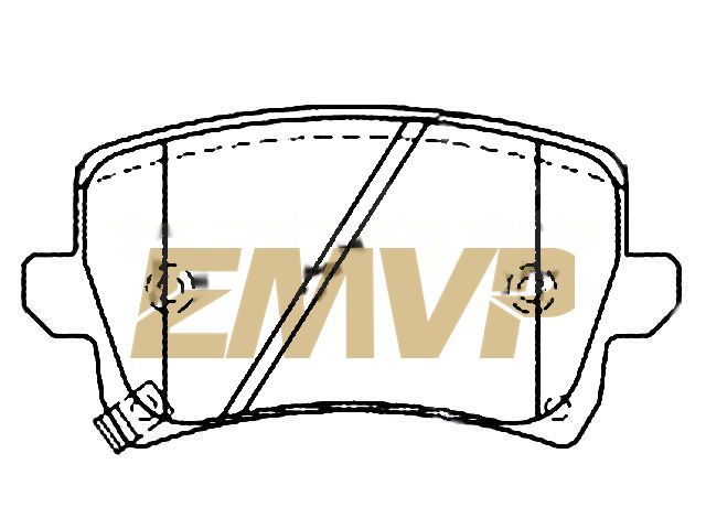 TY5746 Brake Pad Set