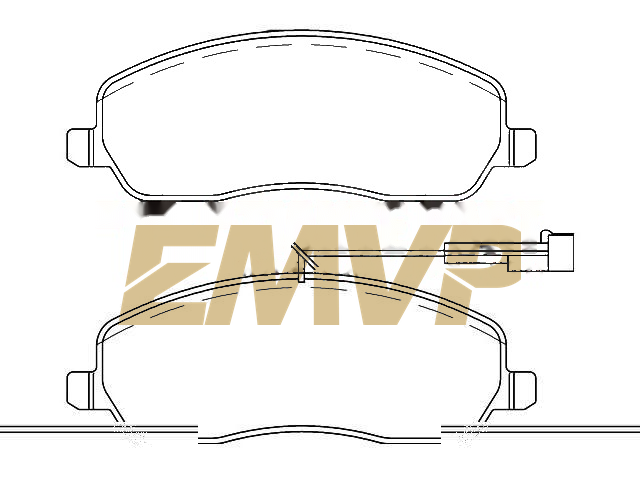 TY6821 Brake Pad Set