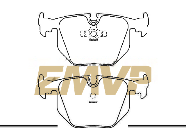 TY6787 Brake Pad Set