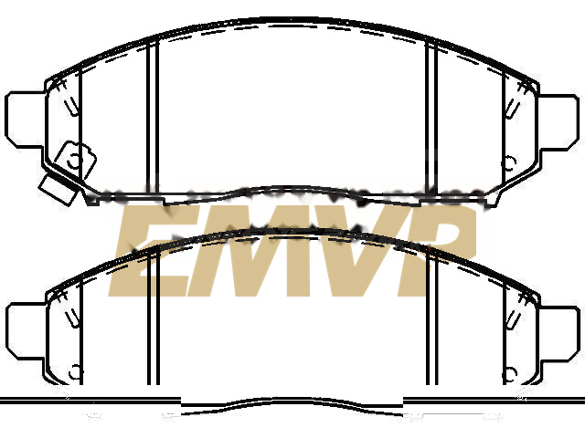 TY7318 Brake Pad Set