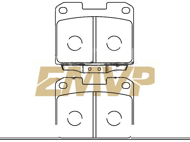 TY3425 Brake Pad Set