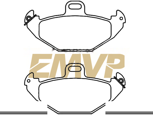 TY7649 Brake Pad Set